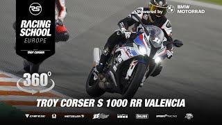 Troy Corser  S1000RR M 360° Onboard in Valencia