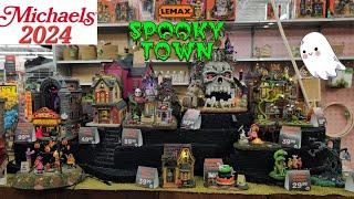 LEMAX SPOOKY TOWN 2024 MICHAELS CRAFT STORES HALLOWEEN VILLAGE 