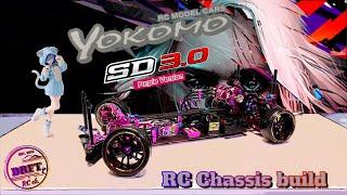 Yokomo SD3.0 " Super Drift " Purple Version - Chassis build