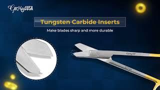 Orthopedic Precision: Exploring Wire Cutting Scissors | Surgical Instrument Showcase