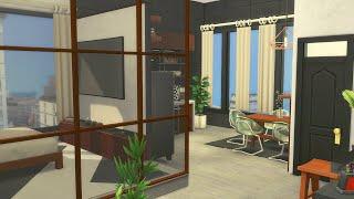 SMALL LUXURY APARTMENT (930 MEDINA STUDIOS)  SIMS 4 SPEED BUILD STOP MOTION (NO CC)