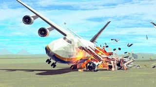 Satisfying Airplane Crashes #6  Besiege