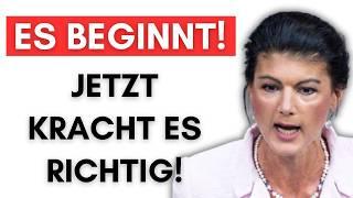 Wagenknecht reicht Klage gegen Bundestagswahl 2025 ein!