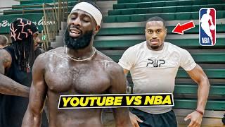 NBA Pro Calls Out Uncle Skoob To 1v1 & Things Got EXTREMELY TENSE | Trey Lewis vs The UNC