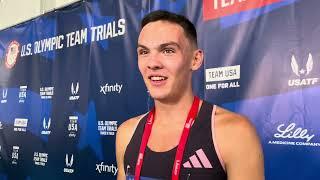 Hobbs Kessler Confident He Can Make 1500m Olympic Team After 3:34 Semifinal behind Yared Nuguse