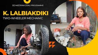 Zonu - Hmeichhe 2-Wheeler Mechanic K. Lalbiakdiki biangbiakna