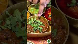 Spicy Gujarati Thali | Veggie Paaji #foodshorts #gujarati #kathiyawadi