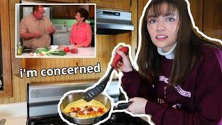 Making the Omelet From My Favorite Cooking Show