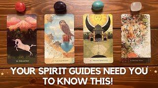 Your Spirit Guides Need You to Know This [Important Message!]   | Pick a card