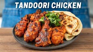 Takeout Tandoori Chicken w. Fast Garlic Naan