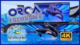 ORCA ENCOUNTER SEAWORLD ORLANDO FL | FULL SHOW 4K