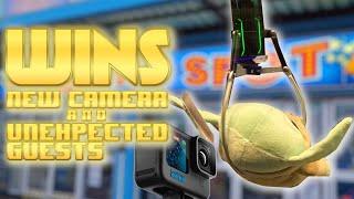 ARCADE WINS, NEW CAMERA & UNEXPECTED GUESTS | At The Claw Machines UK