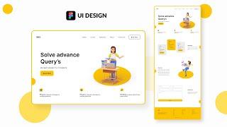 Figma Education Website UI Design: Beginner's Easy Step-by-Step Tutorial