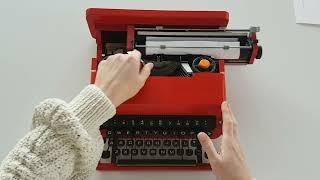 Tony's Typewriters - Olivetti Valentine S