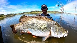 My biggest freshwater fish EVER Barramundi fishing