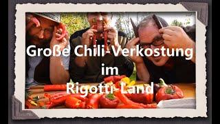 Chili-Verkostung im Rigotti Land