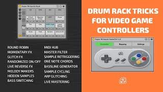 Finger Drumming Techniques & Drum Rack Tricks For Video Game Controllers | Side Brain