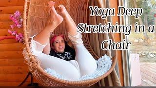 Yoga and Stretching with a Chair