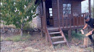 Caught in a Heavy Rain – 5 Days in Tiny House – ASMR