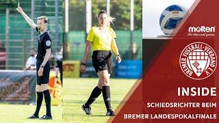 Inside: Schiedsrichter beim Bremer Landespokalfinale