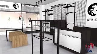 Garments Store Rack Designs | Arax India | Complete Racks Display Solution