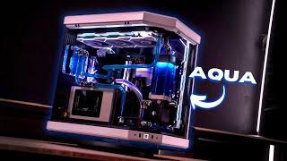 Aquaman PC | HYTE Y70 Panda Custom Loop Water Cooling Build [RTX 4090 | Ryzen 9 7950X3D]