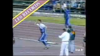 Uwe Hown world record longest javelin throw ever