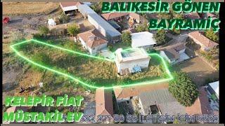 BALIKESİR GÖNEN UYGUN FİATLI MÜSTAKİL EV MERKEZE 10 DAKİKA  1082M2