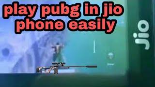How to play Pubg online in Jio phone #pubg