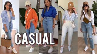 MODA CASUAL 2024 Outfits LOOKS Y COMBINACIONES CASUALES PARA MUJER TENDENCIAS 2024