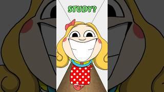 Study? Miss Delight vs CatNap (Poppy Playtime Chapter 3 Animation Meme) @mercuri_88 #study #shorts