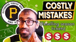 WHY ITS SO EASY TO LOSE MONEY RESELLING SEASON TICKETS | ARE SEASON TICKETS PROFITABLE? $$$