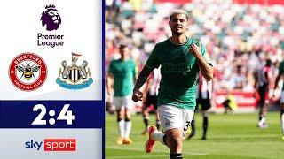 Magpies drehen zum Saisonende noch mal auf! | FC Brentford - Newcastle United | Highlights EPL 23/24