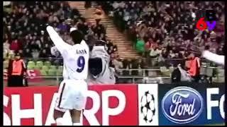 Élber Giovane (Lyon) - 05/11/2003 - Bayern Munique-ALE 1x2 Lyon - 1 gol