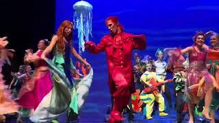 Vance (aka Blue Cap Boy) playing Sebastian in the theatrical show The Little Mermaid