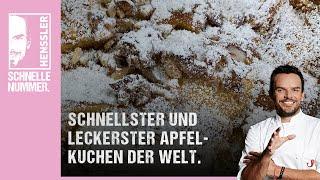 Schnellster und leckerster Apfelkuchen der Welt von Steffen Henssler