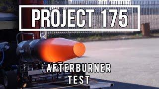 Project 175  jet Go-Kart World Record Worlds largest Afterburner test