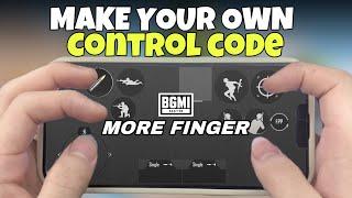 How to make your own Control Code | Best Setting Control for BGMI | Control Settings