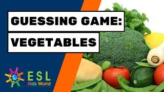 Guessing Game Vegetables | Find Veggies for Preschool Kids