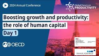 Day 1 - 2024 Annual Conference of the OECD Global Forum on Productivity