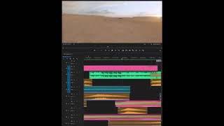 “Premiere Pro editing timeline of this dope car commercial by @fulltimefilmmaker 