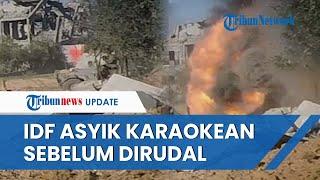 VIDEO TERAKHIR Tentara IDF Sebelum Jip Dirudal Hamas, Dengarkan Musik hingga Karaokean di Kendaraan