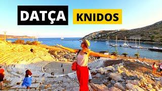 Datça KNIDOS Ege'de En İyi Günbatımı Burada İzlenir!  Büyüleyici Turkuaz Deniz ve Antik Kent