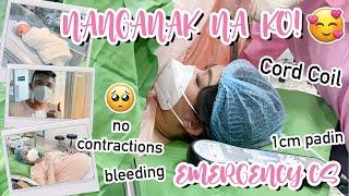 MY BIRTH VLOG  | Nanganak na ko | Emergency CS