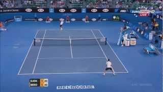 Djokovic vs. Berdych - Australian open 2013 QF Highlights