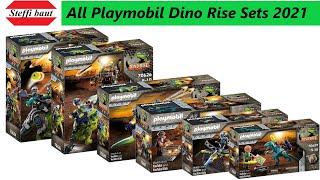 All Playmobil Dino Rise Sets 2021 Compilation unboxing & build