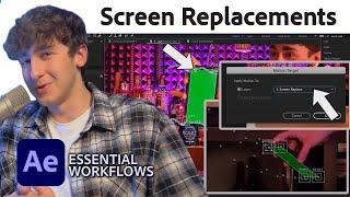 How to Create GREAT Screen Replacements in After Effects with Brandon Baum | Adobe Video