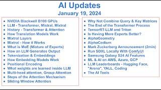 Have you heard these exciting AI news? - January 19, 2024 - AI Updates Weekly