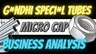  Great Potential in this Micro Cap Company| Multibagger Stocks | Gandhi Special Tubes