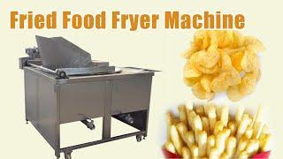 Automatic Deep Fryer for Making All Kinds of Fried Food | Potato Chips & French Fries Frying Machine